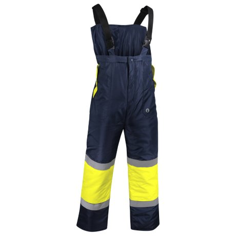 Cotte à bretelles haute visibilité froid intense, taille au choix - SINGER Safety