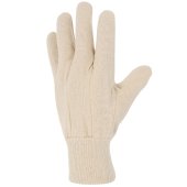Gants coton jersey écru poignet tricot taille 10 - SINGER Safety