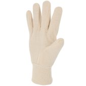 Gants coton jersey écru poignet tricot taille 8 - SINGER Safety