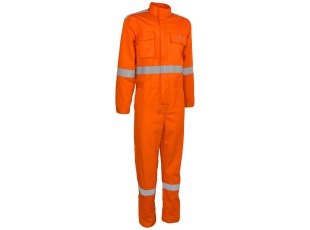 Combinaison multi-risques orange haute-visibilité, taille au choix - SINGER Safety