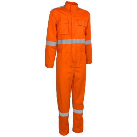 Combinaison multi-risques orange haute-visibilité, taille au choix - SINGER Safety