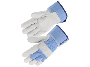 Gants de manutention cuir fleur bovin renforcé taille 10 - SINGER Safety