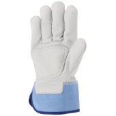 Gants de manutention cuir fleur bovin renforcé taille 10 - SINGER Safety