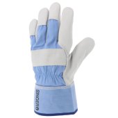 Gants de manutention cuir fleur bovin renforcé taille 10 - SINGER Safety