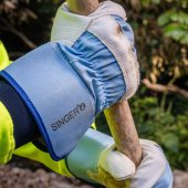 Gants de manutention cuir fleur bovin renforcé taille 10 - SINGER Safety