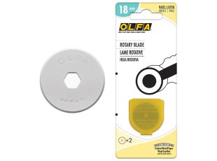 2 lames Rotary 18 mm RB18-2 - OLFA