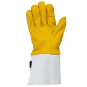 Sur-gant électricien cuir fleur bovin manchette 10 cm, taille au choix - SINGER Safety