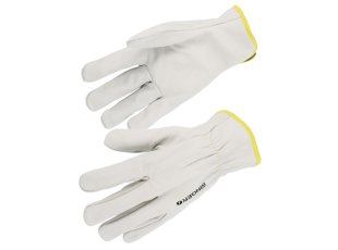 Gants cuir fleur bovin cousu fil aramide, taille au choix - SINGER Safety