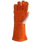 Gant soudeur croûte bovin ignifuge dos aluminisé, taille au choix - SINGER Safety