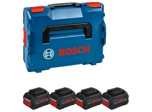 4 batteries ProCore 18V, 5,5 Ah + L-Boxx - BOSCH
