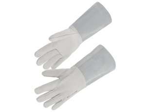 Gants soudeur cuir fleur de bovin manchette 15 cm - SINGER Safety