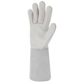 Gant soudeur paume fleur bovin dos & manchette 15 cm croûte - SINGER Safety