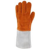 Gants soudeur croûte bovin ignifugée doublés molleton - SINGER Safety