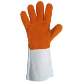 Gants soudeur croûte bovin ignifugée doublés molleton - SINGER Safety