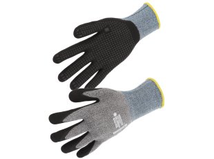 Gant nitrile mousse avec picots, jauge 15, NYMFIT00 : taille au choix - SINGER Safety