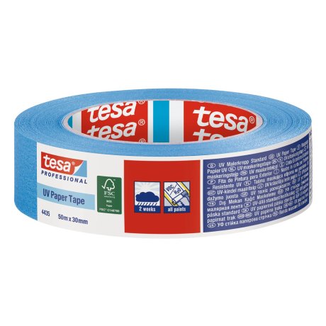 Adhésif de masquage de précision spécial extérieur, 25 mm x 50 m - tesa® 4440
