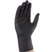 Boîte de 100 gants nitrile noirs jetables, taille au choix - SINGER Safety
