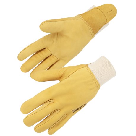 Gant cuir chèvre hydrofuge protège-artère, taille au choix - SINGER Safety