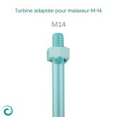 Turbine MK 160 M M14 pour malaxeur, matériaux lourds et difficiles - COLLOMIX