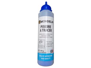 Poudre à tracer longue durée bleue 400g - MONDELIN