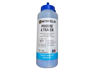 Poudre à tracer longue durée bleue 1kg - MONDELIN