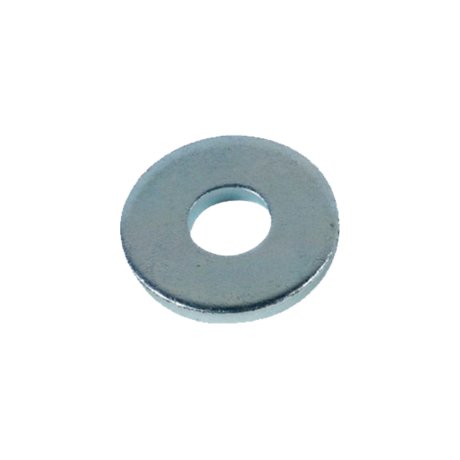 Rondelle charpente acier zingué blanc, Ø12 x 40 x 4 mm, 100/bte - VISWOOD