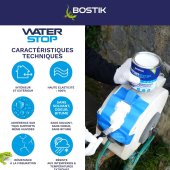 Membrane d'étanchéité Waterstop blanc, au choix - BOSTIK