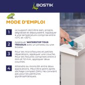 Membrane d'étanchéité Waterstop blanc, au choix - BOSTIK
