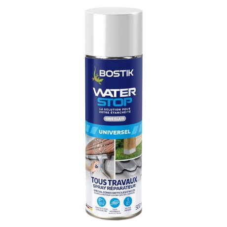Membrane d'étanchéité Waterstop spray réparateur 500 ml - BOSTIK
