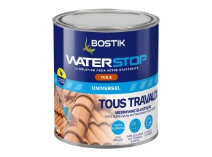Membrane d'étanchéité Waterstop tuile, pot 1 kg - BOSTIK