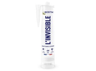 Mastic sanitaire transparent L’Invisible bain & cuisine 290 ml - BOSTIK