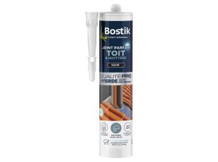 Mastic étanchéité toit et gouttière noir cartouche 290 ml - BOSTIK