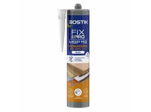 Mastic de fixation Fix&Pro MSP 112 menuiserie 290 ml blanc - BOSTIK