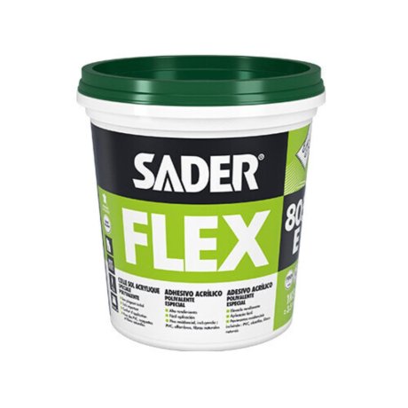 Colle acrylique polyvalente Saderflex 805 E Confort, seau 1 kg - SADER
