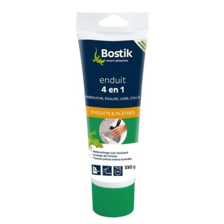 Enduit 4 en 1 pâte, tube 330g - BOSTIK