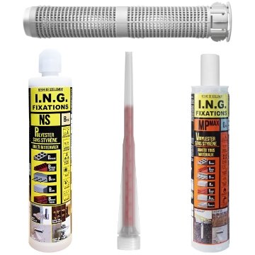 Résines de scellement & accessoires d’injection