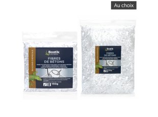 Fibres synthétiques pour mortier et béton, au choix - BOSTIK
