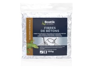 Fibres synthétiques pour mortier et béton, sachet de 150g - BOSTIK