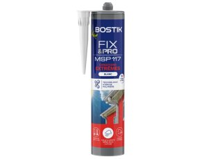 Mastic-colle blanc conditions extrêmes Fix&Pro MSP 117, cartouche 290 ml - BOSTIK