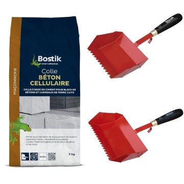 Colles béton cellulaire & joints minces