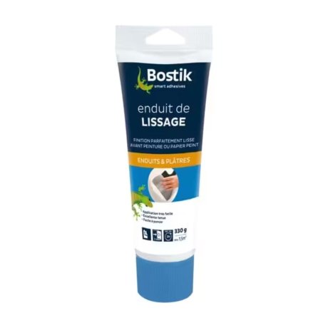 Enduit de lissage pâte, tube 330g - BOSTIK