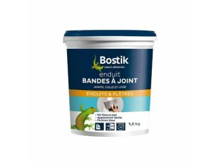 Enduit bandes à joint pâte, pot 1,5 kg - BOSTIK