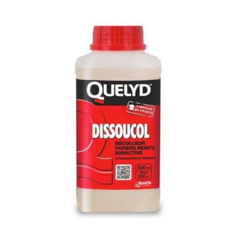 Décolleur papiers peints Dissoucol, flacon 500 ml - QUELYD