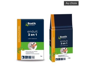 Enduit 2 en 1 poudre, au choix - BOSTIK