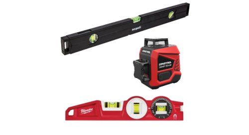 Niveaux, règles à niveau & lasers