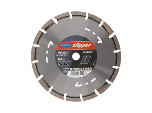 Disque diamant Pro Asphalt 2 Ø300 x 25,4 mm, hauteur segment 12/2,8 mm - NORTON CLIPPER