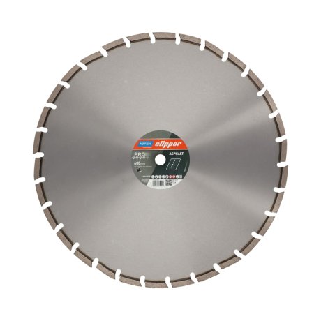 Disque diamant Pro Asphalt 2 Ø600 x 25,4 mm, hauteur segment 12/3,8 mm - NORTON CLIPPER
