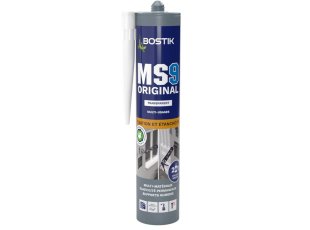 Mastic colle et étanchéité MS9 Original 300 ml, transparent - BOSTIK