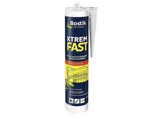 Mastic de fixation Xtrem Fast blanc 290 ml - BOSTIK