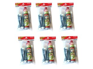 Kit CE scellement hybride chauffe-eau 300 ml- Lot de 6 - FISCHER